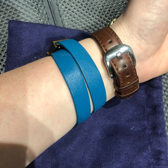 Tory Burch wrap leather bracelet - Picture 3 of 5